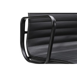 Fotel biurowy AERON PRESTIGE PLUS czarny - skóra naturalna, aluminium