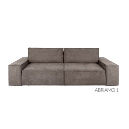 Sofa PILLOW z funkcją spania jasny szary