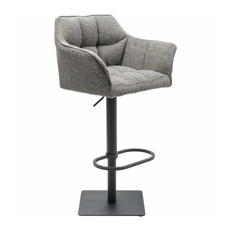 KARE krzesło barowe THINKTANK szare