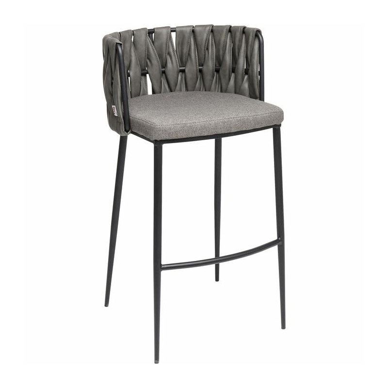 KARE krzesło barowe CHEERIO szare