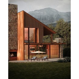 Materac ogrodowy AZURE z poduszką biało-czarny King home - 10