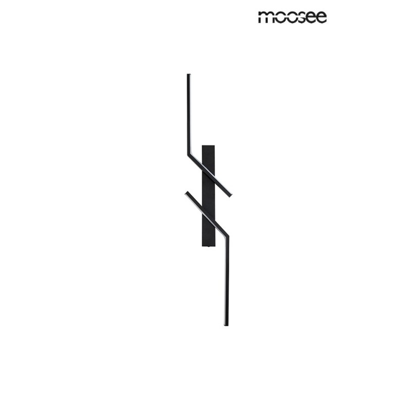 MOOSEE lampa ścienna MAISON 60 czarna Moosee - 1