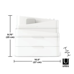 UMBRA organizer kosmetyków GLAM LARGE biały Umbra - 6