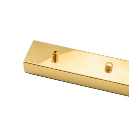 Podsufitka prostokątna złota 44 cm x 5,5 cm King home - 2