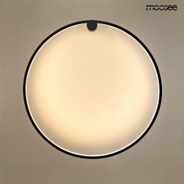 MOOSEE lampa ścienna HOOP 60 czarna Moosee - 4