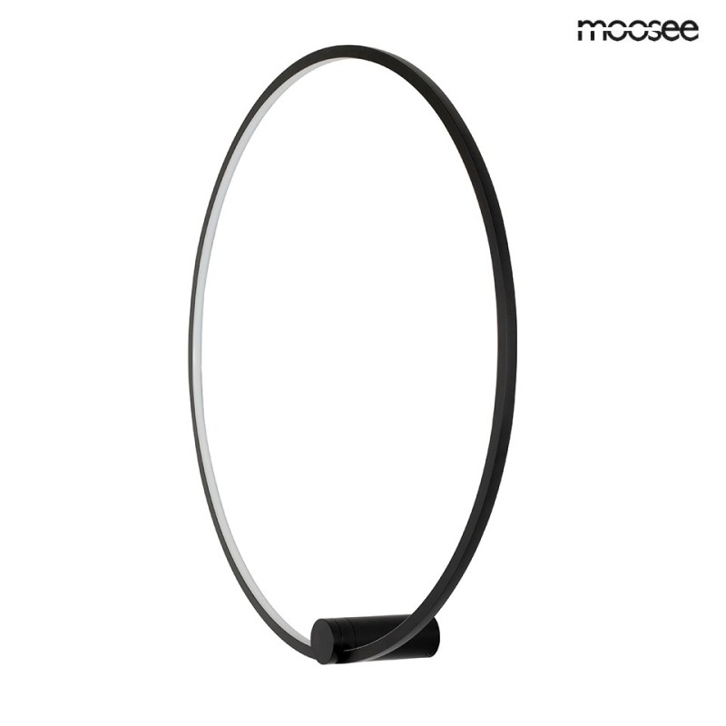 MOOSEE lampa ścienna HOOP 80 czarna Moosee - 1