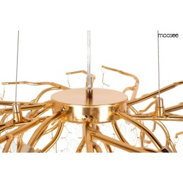 MOOSEE lampa wisząca RIVIERA 80 złota /   clear Moosee - 7