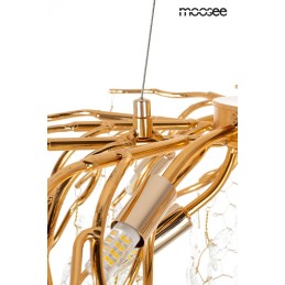 MOOSEE lampa wisząca RIVIERA 80 złota /   clear Moosee - 8
