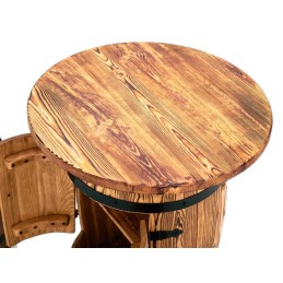 copy of Barek beczka drewniany 80x55 cm Bonanza Wood BONANZA WOOD - 5