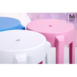 MODESTO Hocker CALMAR 46 weiß - Polypropylen Modesto design - 5