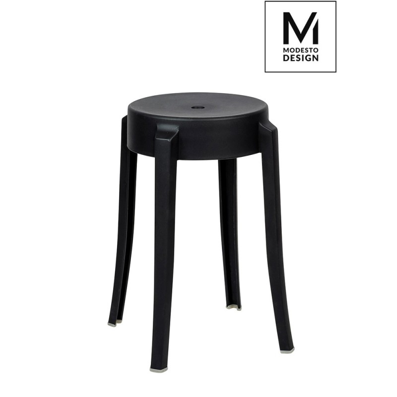 MODESTO Hocker CALMAR 46 schwarz - Polypropylen Modesto design - 1
