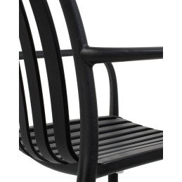 MODESTO krzesło Strips czarne  -          polipropylen Modesto design - 4