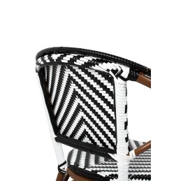 Krzesło CAFE AZURE biały / czarny King home - 4