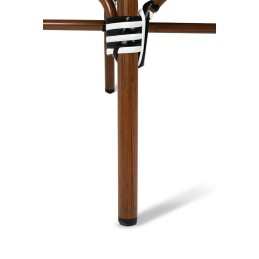 Krzesło CAFE AZURE biały / czarny King home - 9