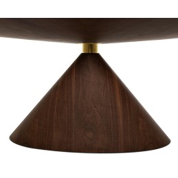 Stół UFO orzech / naturalny fornir King home - 4