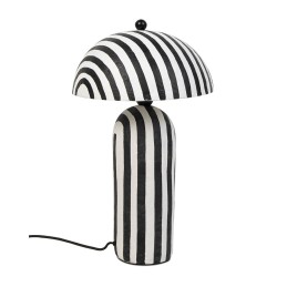 KARE lampa stołowa STRISCE 48 cm          biało-czarna Kare design - 1