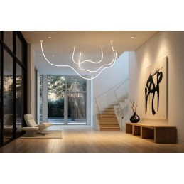 MOOSEE lampa wisząca LASSO 600 Smart      złota Moosee - 9