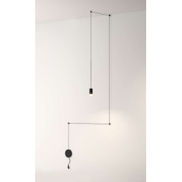 Lampa ścienna FLUSSO WALL czarna King home - 8