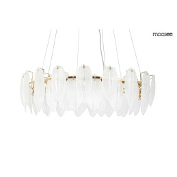 Fotel EGG SZEROKI PU brąz vintage brandy Moosee - 1