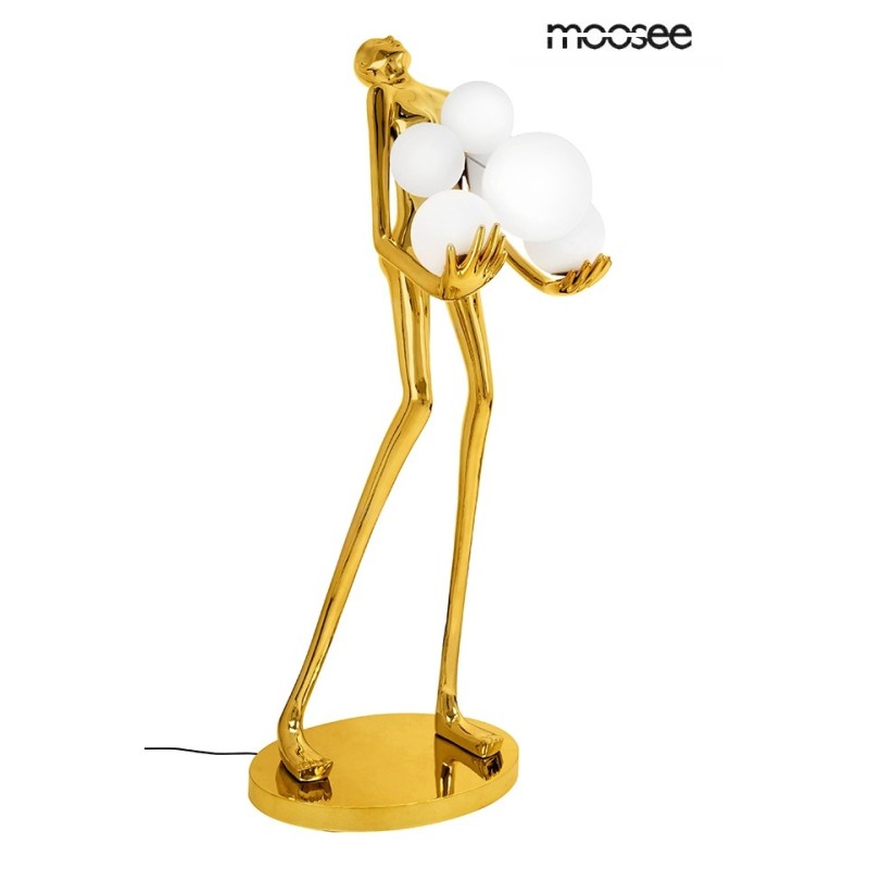 MOOSEE lampa podłogowa HUMAN GOLD         PREMIUM Moosee - 1