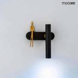 MOOSEE lampa ścienna BOY TUBE R czarna Moosee - 4