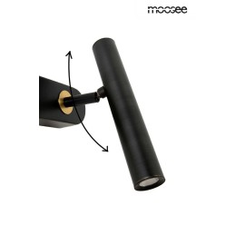 MOOSEE lampa ścienna BOY TUBE R czarna Moosee - 8