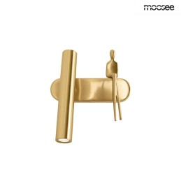 MOOSEE lampa ścienna BOY TUBE L złota Moosee - 1