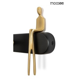 MOOSEE lampa ścienna BOY TUBE L czarna Moosee - 7