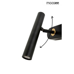 MOOSEE lampa ścienna BOY TUBE L czarna Moosee - 8