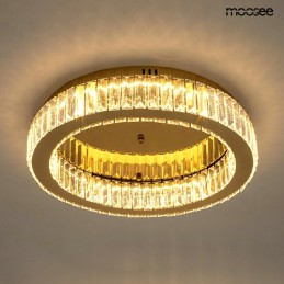 MOOSEE lampa sufitowa / plafon BORRA  złota Moosee - 2