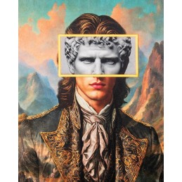 Obraz NEON AMADEUS 80x100 cm King home - 3