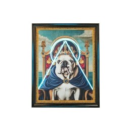 Obraz NEON BULLDOG 80x100 cm King home - 2