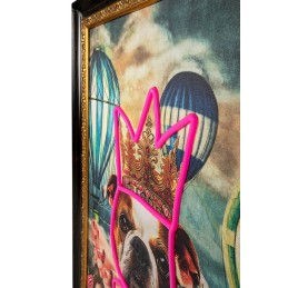 Obraz NEON BULLDOG BALOON 80x100 cm King home - 4