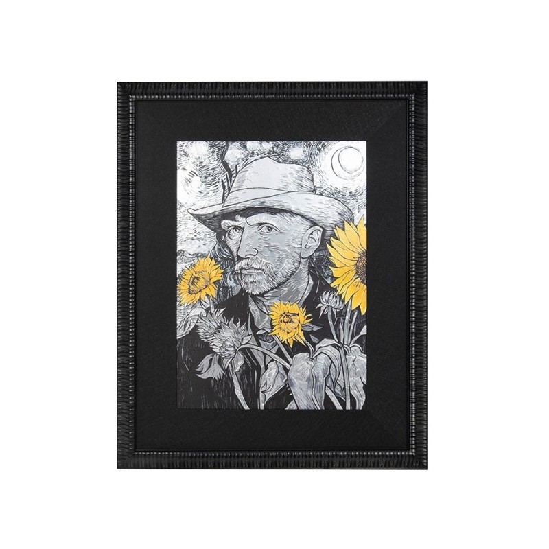 Obraz VAN SUNFLOWER 96x121 cm King home - 1