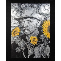 Obraz VAN SUNFLOWER 96x121 cm King home - 5