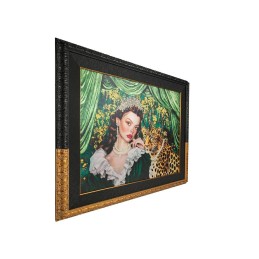 Obraz PEARLS LEOPARD 150x120 cm King home - 2