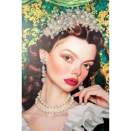 Obraz PEARLS LEOPARD 150x120 cm King home - 5