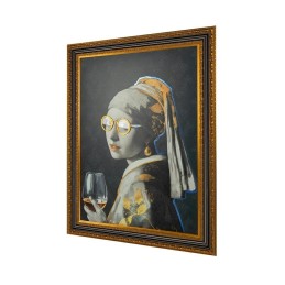 Obraz PEARLS AND WINE 106x140 cm King home - 2