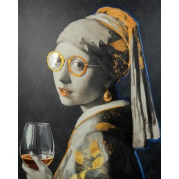 Obraz PEARLS AND WINE 106x140 cm King home - 5