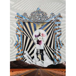 Obraz TURN LIFE ON 88x110 cm King home - 2