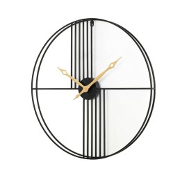 KARE zegar STRINGS 60 czarno-złoty Kare design - 2