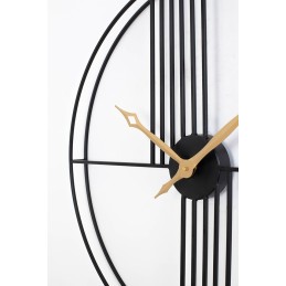 KARE zegar STRINGS 60 czarno-złoty Kare design - 3