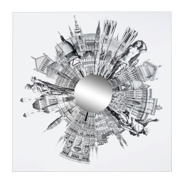 Obraz CRAZY WORLD 180x180 cm King home - 1