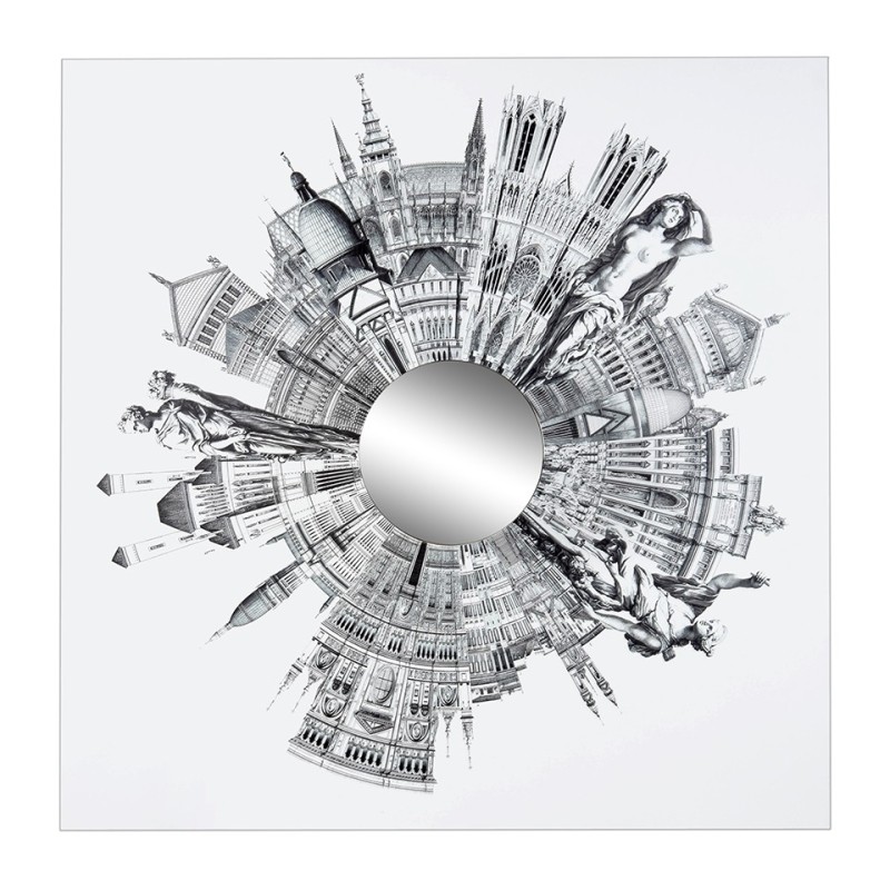 Obraz CRAZY WORLD 180x180 cm King home - 1