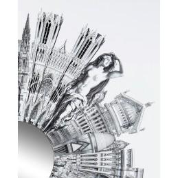 Obraz CRAZY WORLD 180x180 cm King home - 4