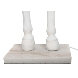 Lampa podłogowa KOŃ HORSE STAND M biała  - włókno szklane King home - 9