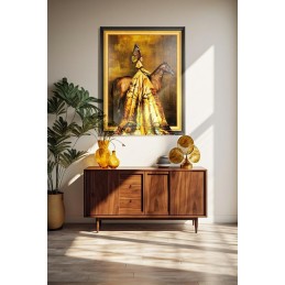 Obraz DRESS 110x140 cm King home - 7