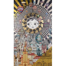 Obraz WARSAW GIRL 110x174 cm King home - 2