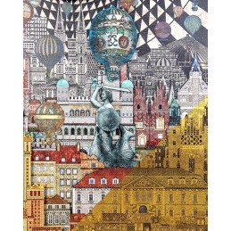 Obraz WARSAW GIRL 110x174 cm King home - 7