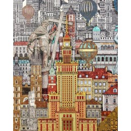 Obraz WARSAW GIRL 110x174 cm King home - 8
